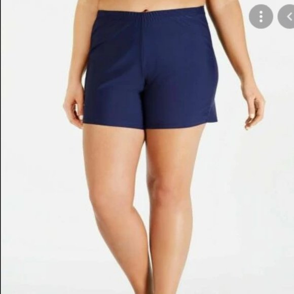 Macy's Island Escape Swim Shorts NWT Plus - Picture 1 of 8